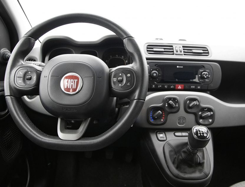 Interior de Fiat Panda